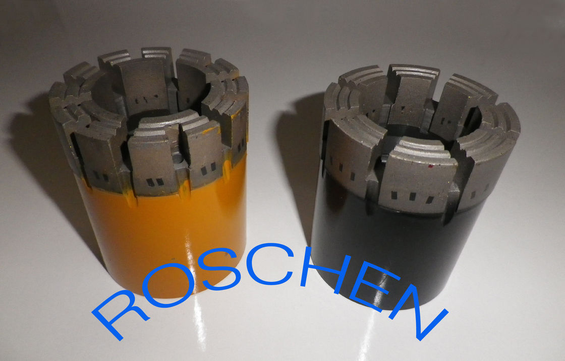 Mining Exploring Diamond Core Drill Bits BQ HQ NQ PQ For Hard Rock