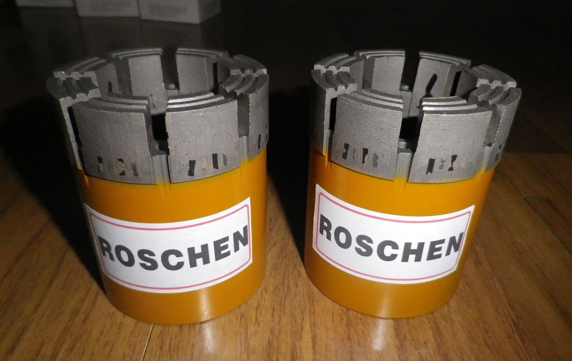 HQ HQ3 Diamond Core Drill Bits for Soft Fractured Abrasive Clay / Sandstone