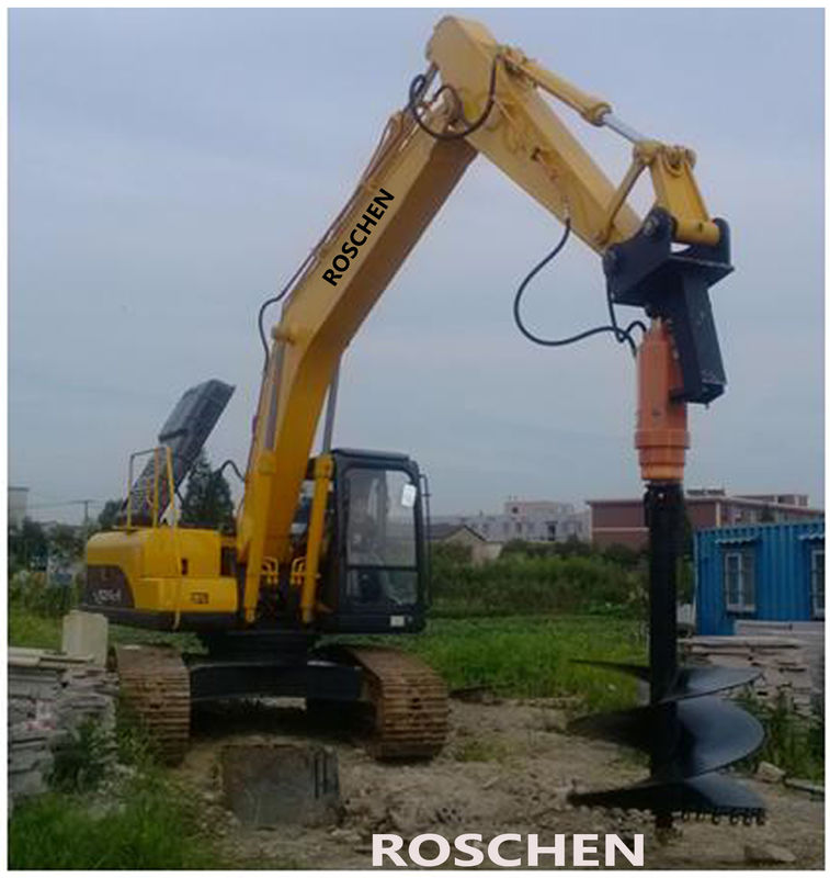 Soil Auger Set With Two Stroke Engine And Augers To Drill For Water