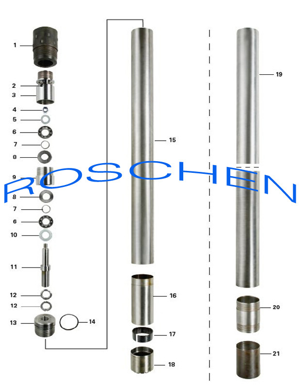 Conventional Double Tube Core Barrel Assembly For Geotechnical Drilling