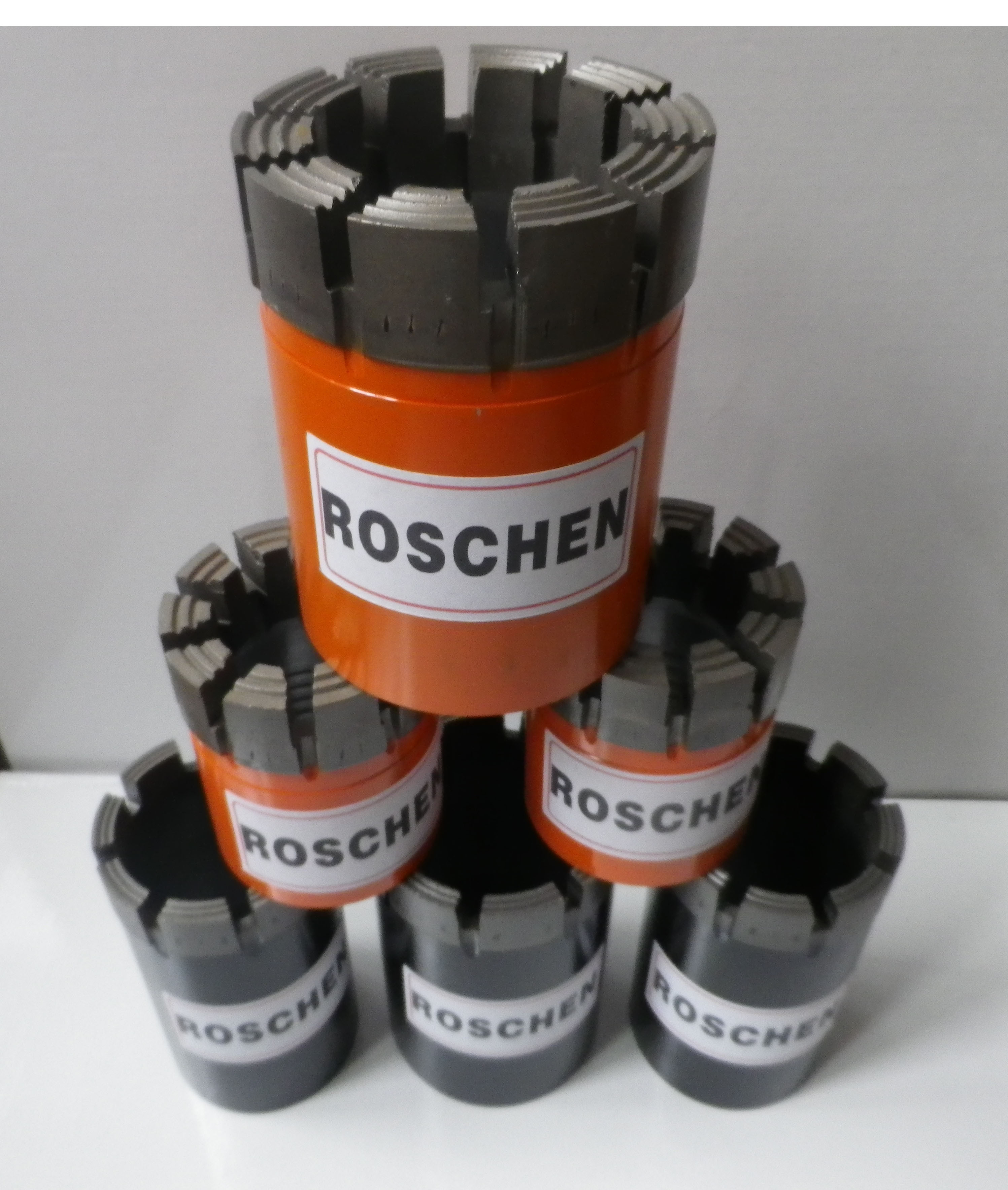 Mineral Exploration Rock Drilling Equipment Rig Drill Bits With Synthetic Natural Diamond Material