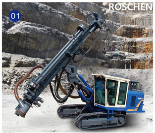 Crawler Multifunctional Borehole Drilling Rig For Top Hammer Drilling Tools