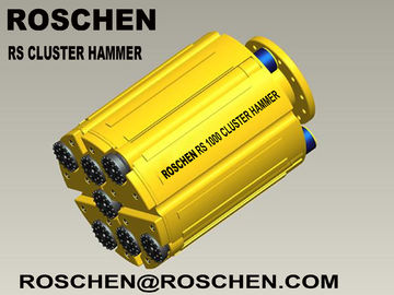 Jumbo Hammer Utility Power Pole Cluster Drill For Creates Electric Pole Sockets In Hard Rock