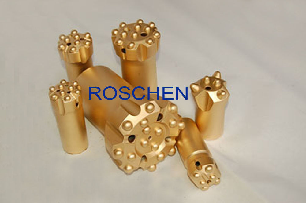 R32 Ballistic Button Drill Bit Rock Drilling Tool For Underground
