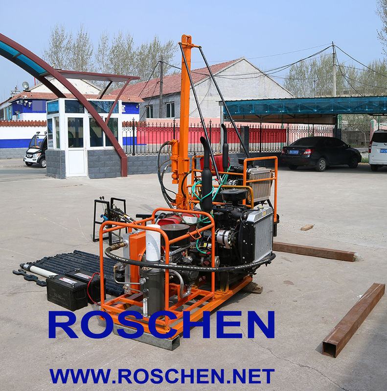 Portable Drilling Rig Equipment , Borehole Drilling Rig For Wireline