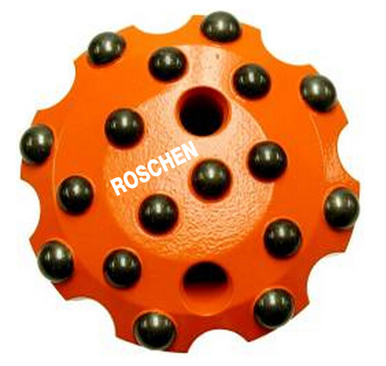 Exploration Top Hammer Drilling Bits , Flat Drill Bits for Rock Drilling