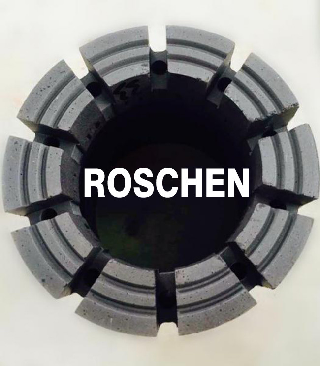 Q Wireline Coring System NQ HQ PQ Impregnated Drill Drill Bits , ISO