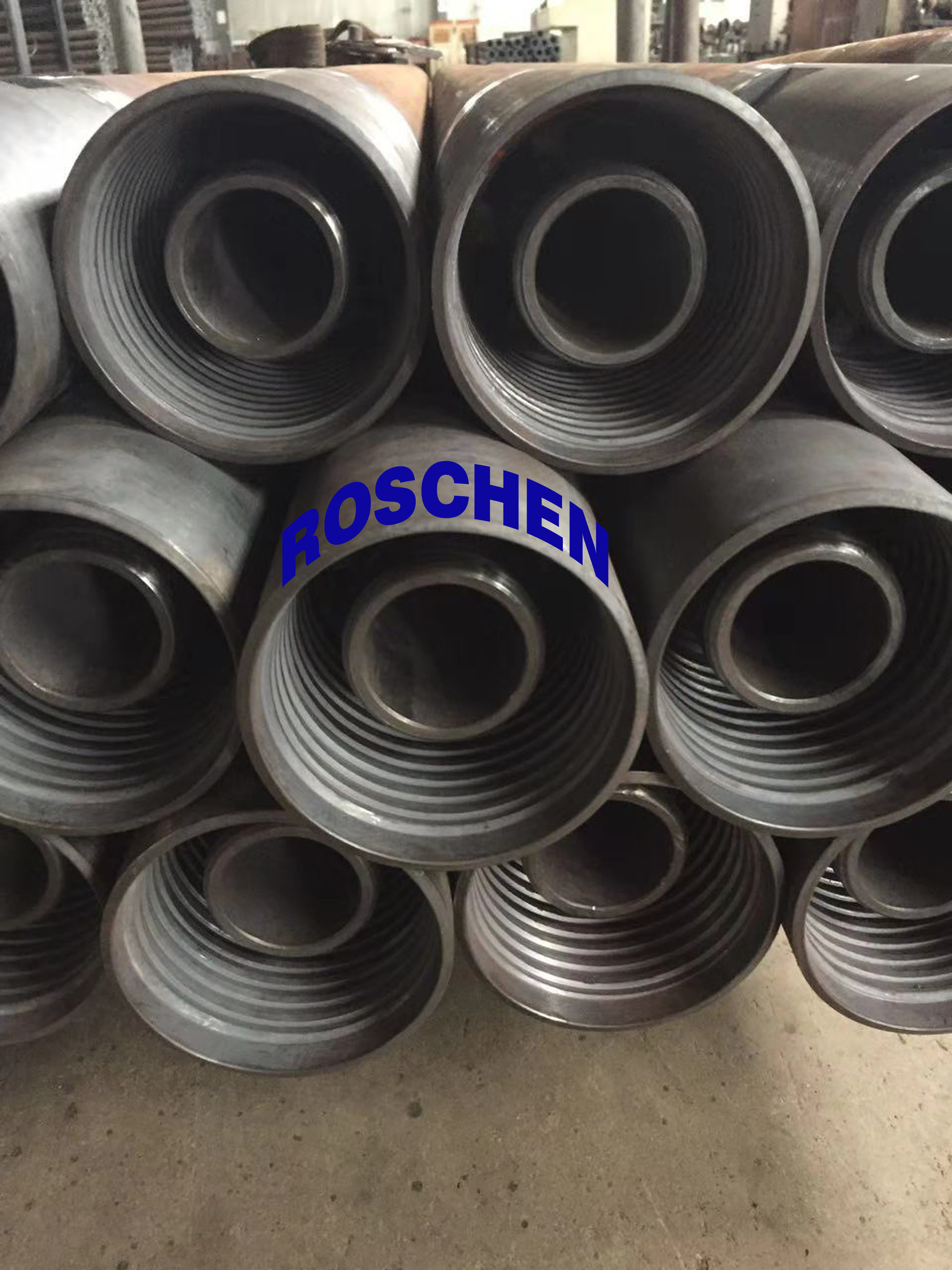 Reverse Circulation RC Drill Pipe Thread Types Remet , Metzke , RRE