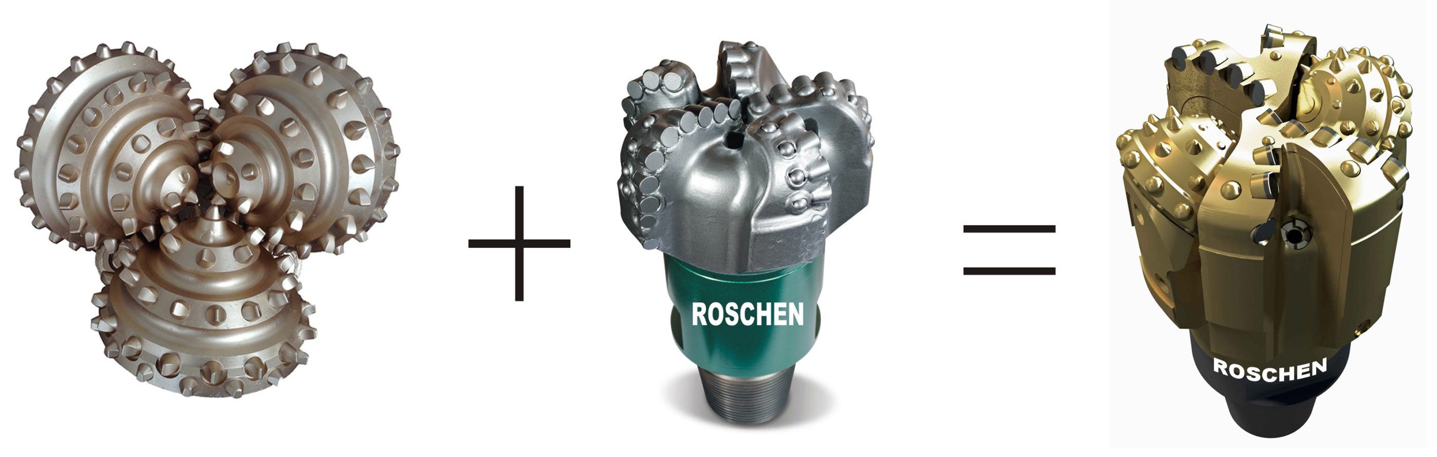 Bake Hughes Oilfield Tools Roller Cone Bit , Water Drill Bit ISO