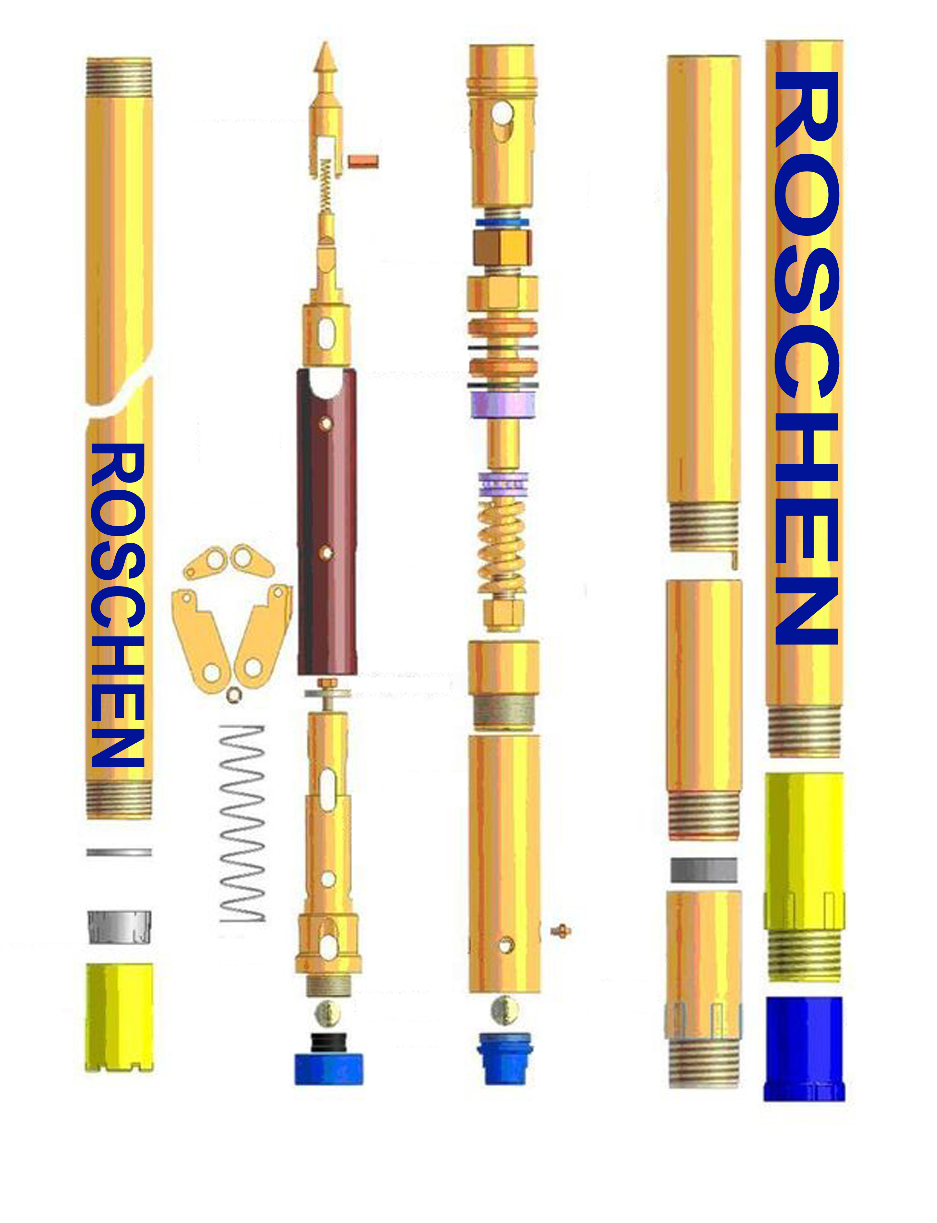 Nq3 Hq3 Pq3 Core Barrel Split Tube For Wire Line With ISO Certificate