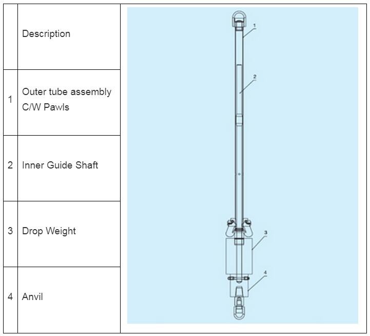 Automatic Trip SPT Hammer For Standard Test Soil Investigation