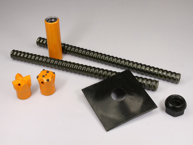 Anchors and Rock Bolts R25 to T130 for Self Drilling Hollow Anchor Bolt