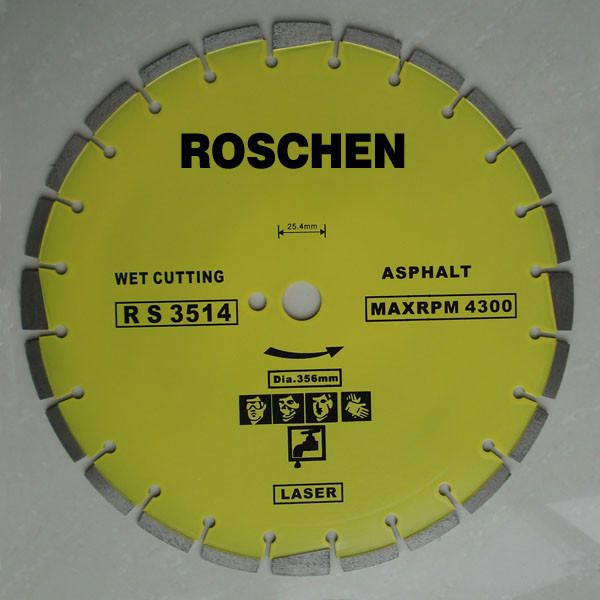 14 inch Industrial Diamond Cutting Blades for marble , cured concrete