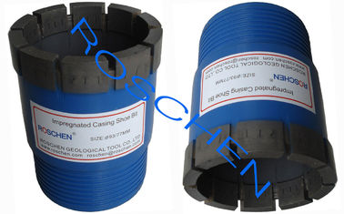 HW / NW Diamond Core Drill Bits Casing Shoe for Casing Tube and Pipe