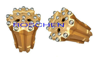 GT60 102mm Threaded Button Bits For Rock Drilling / Top Hammer Drilling