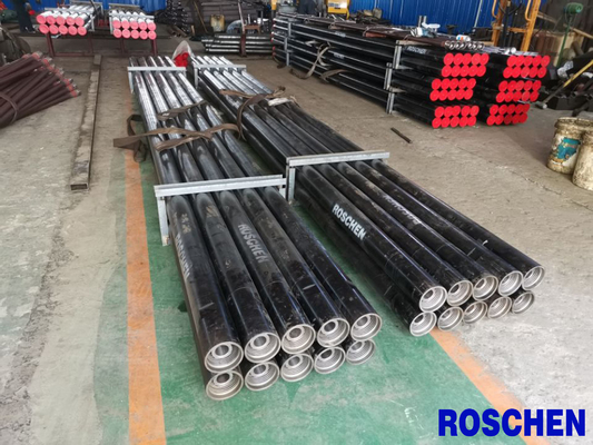 Reverse Circulation Drill Pipe 4 Inch Remet, Metzke Tapered thread drill rods for RC Drilling