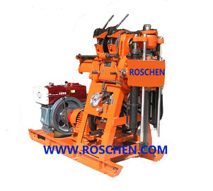 Geological Exploration Trailer Mounted Diamond Core Drilling Rig Machine For Wireline Core Drilling