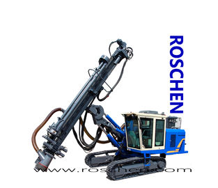 Blast Hole Drill Rig Exposed Hydraulic Blasting Holes Drilling Machine For Top Hammer Drilling RS-B-55