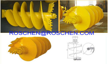 Hollow Stem Auger Drilling Used To Groundwater Monitoring Wells