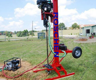 Zimbabwe Bore Hole Drilling For 200mm To 300mm Holes Portable Hydraulic Water Well Drilling Rig