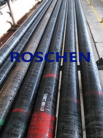 Slotted Pipe , Carbon Steel Tube , Oil Screen Tube Control Sand Coring Drilling