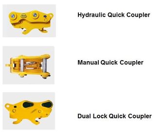 Excavator Manual Quick Hitch Coupler / Manual Quick Coupler Dual Lock