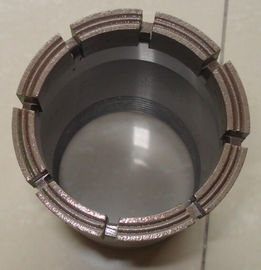 Impregnated Small Core Bore Bits , Diamond Core Drilling Bits T2 - 56 mm